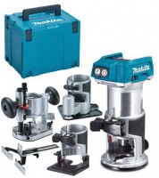 Makita DRT50ZJX3 18V LXT Brushless Cordless Compact Router Kit £299.95